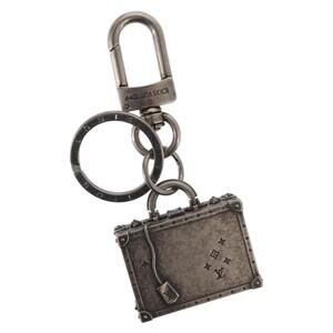 LOUIS VUITTON The President Charm metal Silver M67366 LV Auth 158668SM